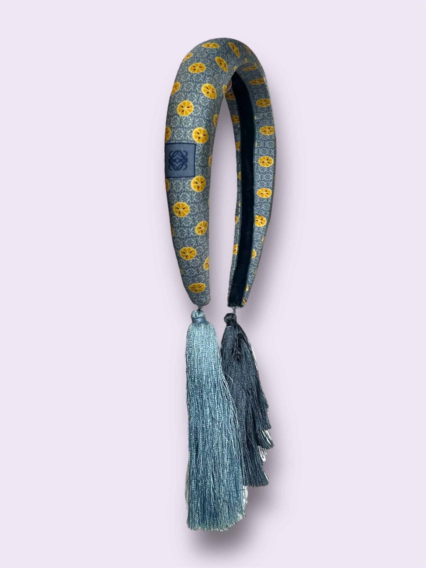 Handmade 100% Authentic Loewe Silk Fabric Headband